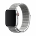 Pikkukuva 1 / 2: Ranneke Apple Watchille 42/44/45/49mm, valkoinen Devia Nylon Vit