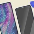 Pikkukuva 4 / 4: LCD-näyttö + Kosketusnäyttö Xiaomi Redmi Note 8 Pro:lle sinisellä kehykellä Blå