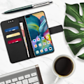 Miniatyrbillede 3 af 4: Huawei P40-etui - Huawei - Øko-læder - Kortområde - Videoholder - Sort Svart