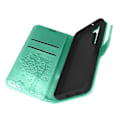 Pikkukuva 1 / 5: Samsung Galaxy S22 lompakkokotelo Mandala Tree Forcell Green - Täysi suoja ja telinetoiminto Grön