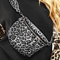 Miniatyrbild 3 av 6: "Sac Banane för Kvinna Leopardmönster Gallantry Grå" Grå