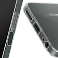 Miniatyrbild 3 av 6: Mjukt silikonfodral för Realme C67 - AVIZAR - Transparent - Osynligt och lätt skydd Transparent