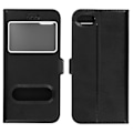 Pikkukuva 2 / 4: iPhone 7 / iPhone 8 Double Window Case Silikonigeelikotelo - musta