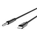 Miniatyrbillede 2 af 5: Lydkabel - BELKIN - RockStar - MFi - Sort - 90cm