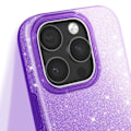 Pikkukuva 4 / 6: Violetti Kimallekantosuoja iPhone 16 Pro Iskunkestävä Lila
