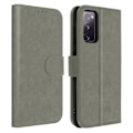 Miniatyrbillede 1 af 4: Etui til Samsung Galaxy S20 FE - AVIZAR - Hel cover - Blød - Magnetisk - Glat grå