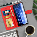 Miniatyrbild 3 av 4: Skal - AVIZAR - Realme X50 / X3 Superzoom - Röd - Mjuk - Videostöd Röd