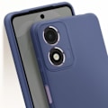 Miniatyrbillede 4 af 5: Coque til Motorola Moto E14 Blød Mat Mørkeblå Blå