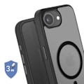 Pikkukuva 3 / 5: MagSafe-kuori iPhone 16e, pudotussuojattu 3m, mattapintainen Force Case Musta Svart