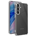 Miniatyrbillede 1 af 5: Coque til Samsung Galaxy S25 Stødabsorberende Fleksibel Med Forstærkede Hjørner Gennemsigtig Transparent