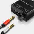 Pikkukuva 4 / 4: Audiokaapeli Type-C uros / 2 liitin 6,35 mm uros nailon punottu 1,5 m