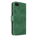Pikkukuva 2 / 5: iPhone SE 2020, 8 ja 7 Case Suede Effect Wallet Video Support Forcell vihreä grön