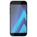 Miniatyrbillede 2 af 4: Beskyttelsesfilm - AVIZAR - Galaxy A5 2017 - Tempereret glas 9H - Sort kant - Ultra-holdbar Svart