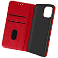 Miniatyrbillede 1 af 4: Cover - Apple - iPhone 13 Pro - Rød Folio Case - Video Support - Kortholder Röd