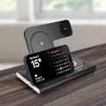 Miniatyrbild 3 av 5: Laddstation 3 i 1 - LinQ - MagSafe 15W - Laddare för iPhone, AirPods, Apple Watch - Svart Svart