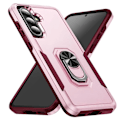 Miniatyrbild 2 av 5: Stötresistent skal för Samsung Galaxy A56 med ringstöd i rosa Rosa