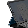 Miniatyrbild 3 av 5: Skyddsfodral för Microsoft Surface Pro 11 och 9 Stötsäkert Med Stöd Funktion Svart Svart