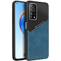 Miniatyrbillede 1 af 4: Coque - AVIZAR - Xiaomi Mi 10T / 10T Pro - Læderlook - Stødsikker Beskyttelse - Magnetisk Kompatibel Blå