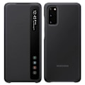 Pikkukuva 1 / 4: Kotelo - Samsung - Galaxy S20 - Läpinäkyvä läppä - Smart Clear View - Musta Svart