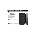 Miniatyrbillede 3 af 4: Coque og etui til mobiltelefon Forcecase Folio forstærket Magnet Sort til iPhone 16e Svart