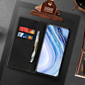 Miniatyrbillede 4 af 4: Étui - CASEME - Redmi Note 9S/9 Pro/9 Pro Max - Vintage - Blød - Magnetisk Svart
