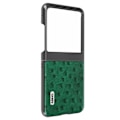 Miniatyrbild 2 av 5: Fodral till Motorola Razr 40 Ultra Leather Textured Pattern Slim Design Abeel Green