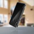 Miniatyrbillede 3 af 4: Coque - MOCCA - Huawei Y7 2019 - Hårdført Beskyttelse - Stødabsorberende - Transparent Hvid Transparent, vit