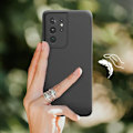 Miniatyrbillede 4 af 5: Etui til Samsung Galaxy S21 Ultra - JUST GREEN - Genanvendeligt - Sort Svart