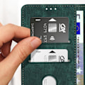 Miniatyrbillede 4 af 6: Smartphoneetui - AVIZAR - Samsung Galaxy A15 5G - RFID-beskyttelse - Fleksibel - Fyrgrøn Grön