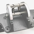 Miniatyrbillede 4 af 4: 2 Fjedre Folding Mekanisme til Dualtron Mini, Aminia og Togo Minimotors Grå Grå