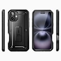 Pikkukuva 3 / 6: Suojakotelo - Supcase - Unicorn Beetle Pro - Puolijäykkä - Musta - iPhone 16 Svart