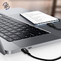 Pikkukuva 3 / 5: USB-C-USB-C-kaapeli Virtalähde 3A Charge Sync Akashi Black