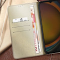 Miniatyrbild 3 av 5: Fodral till Samsung Galaxy Xcover 7 Vintage Design Flip Wallet Gold Gul