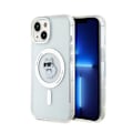 Miniatyrbillede 1 af 6: Telefonetui - Karl Lagerfeld - IML Choupette - Transparent - Kompatibel med MagSafe - Beskyttelse mod ridser Transparent