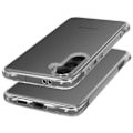 Pikkukuva 2 / 5: Suojakuori Samsung Galaxy S24 FE:lle - AVIZAR - Iskunkestävät joustavat vahvistetut kulmat - Läpinäkyvä Transparent