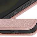 Miniatyrbillede 4 af 6: Etui til Samsung Galaxy S24 Plus tegnebog og videostativ Pink Champagne Chesterfield Series Rosa