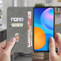 Pikkukuva 3 / 4: Suojakuori - AVIZAR - Huawei P Smart 2021 - Korttitasku - Tukitoiminto - Harmaa Grå