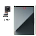 Pikkukuva 3 / 4: Varaosa Etukamera näytön alla Samsung Galaxy Z Fold 6 4MP Original Samsung Black -puhelimeen