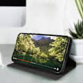Miniatyrbillede 4 af 5: Samsung Galaxy S22 Plus Folio-etui - AVIZAR - Grå - Kortholder i imiteret ruskind - Stiv - Flap grå
