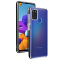 Pikkukuva 2 / 4: Huawei Galaxy A21s Kovakotelo Iskunkestävä Vahvistettu Reuna Akashi Läpinäkyvä Transparent