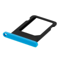 Miniatyrbillede 3 af 3: Tirakortholder til Nano SIM - AVIZAR - Apple iPhone 5C - Blå - 10 g - Hurtig udskiftning Blå