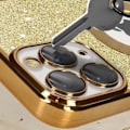 Pikkukuva 3 / 4: iPhone 11 Pro Max Case Kultainen Glitter Suojakuori
