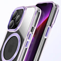 Pikkukuva 4 / 6: MagSafe-kuori iPhone 13 Pro Max Lasinen Takapuoli Violetti Lila
