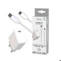 Pikkukuva 4 / 4: USB-C PD 20W 1,5m Jaym Valkoinen seinälaturi USB-C-kaapelilla Vit