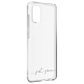 Miniatyrbillede 2 af 5: Taske til Samsung Galaxy A51 - JUST GREEN - Holdbar - Lavet af komposterbart materiale Transparent
