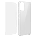 Miniatyrbillede 1 af 4: Coque og skærmfilm - Xiaomi - Redmi Note 10 5G og Poco M3 Pro - Blød - 9H hærdet glas - Gennemsigtig Transparent