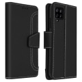 Miniatyrbillede 1 af 4: Cover til Samsung Galaxy A42 5G - AVIZAR - Folio Wallet Case Stander Funktion sort svart