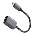 Miniatyrbillede 2 af 6: USB-C Han til USB 3.0 Hun Adapter Fast Transfer Satechi Sølv