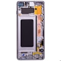 Miniatyrbillede 3 af 4: Komplet blok Samsung Galaxy S10 Plus LCD-skærm original berøringsglas sølv Grå