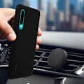 Pikkukuva 3 / 4: Coque - HUAWEI - P30 - Puolijäykkä - Magneettijärjestelmä - Musta Svart